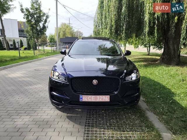 Синій Ягуар Ф-Пейс, об'ємом двигуна 2 л та пробігом 88 тис. км за 17850 $, фото 28 на Automoto.ua