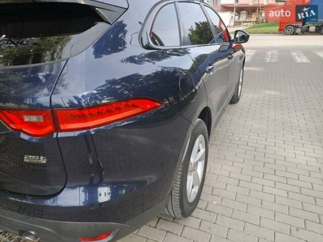 Синій Ягуар Ф-Пейс, об'ємом двигуна 2 л та пробігом 88 тис. км за 17850 $, фото 9 на Automoto.ua
