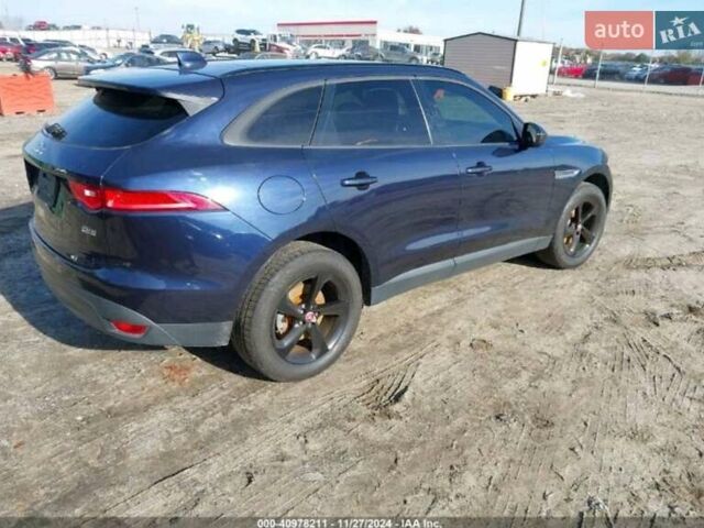 Синий Ягуар Ф-Пейс, объемом двигателя 2 л и пробегом 136 тыс. км за 25400 $, фото 18 на Automoto.ua