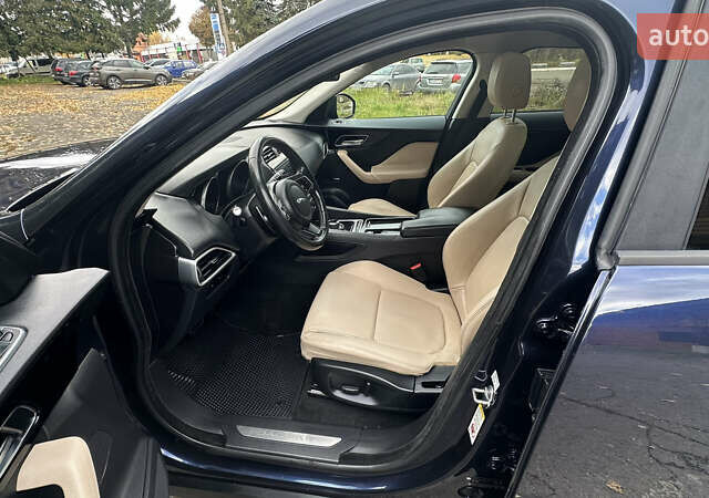 Ягуар Ф-Пейс 2018 у Дубно на Automoto.ua Синій Ягуар Ф-Пейс, об'ємом двигуна 2 л та пробігом 140 тис. км за 16999 $, фото 9 на Automoto.ua