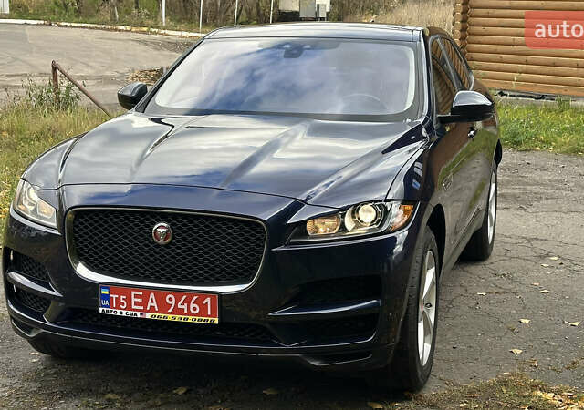 Ягуар Ф-Пейс 2018 у Дубно на Automoto.ua Синій Ягуар Ф-Пейс, об'ємом двигуна 2 л та пробігом 140 тис. км за 16999 $, фото 2 на Automoto.ua