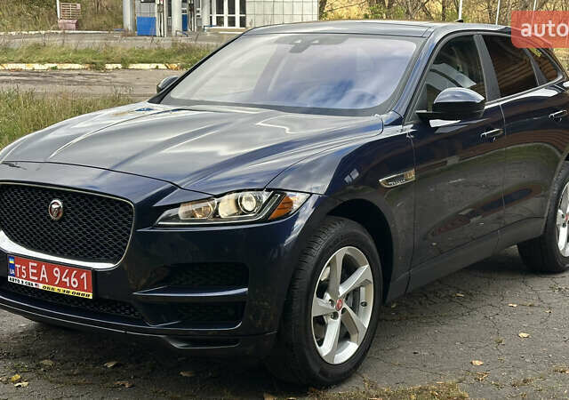 Ягуар Ф-Пейс 2018 у Дубно на Automoto.ua Синій Ягуар Ф-Пейс, об'ємом двигуна 2 л та пробігом 140 тис. км за 16999 $, фото 7 на Automoto.ua