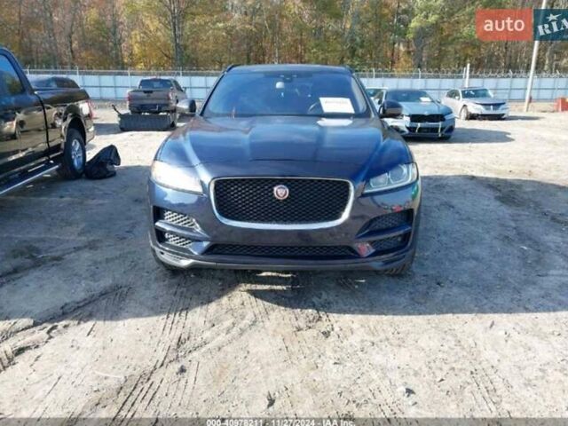 Синий Ягуар Ф-Пейс, объемом двигателя 2 л и пробегом 136 тыс. км за 25400 $, фото 11 на Automoto.ua