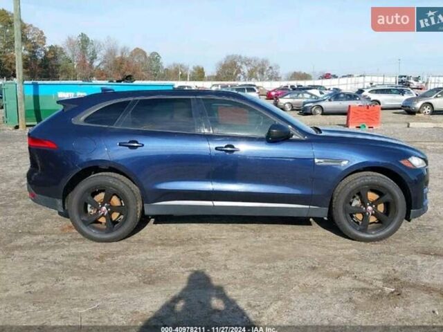 Синий Ягуар Ф-Пейс, объемом двигателя 2 л и пробегом 136 тыс. км за 25400 $, фото 8 на Automoto.ua