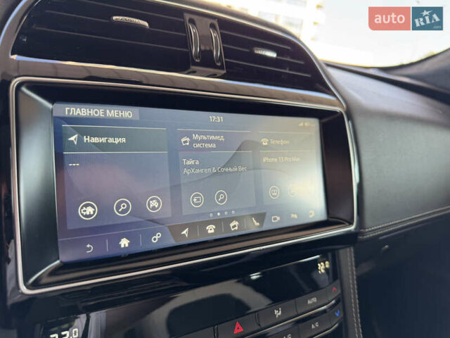 Синій Ягуар Ф-Пейс, об'ємом двигуна 3 л та пробігом 69 тис. км за 29000 $, фото 22 на Automoto.ua