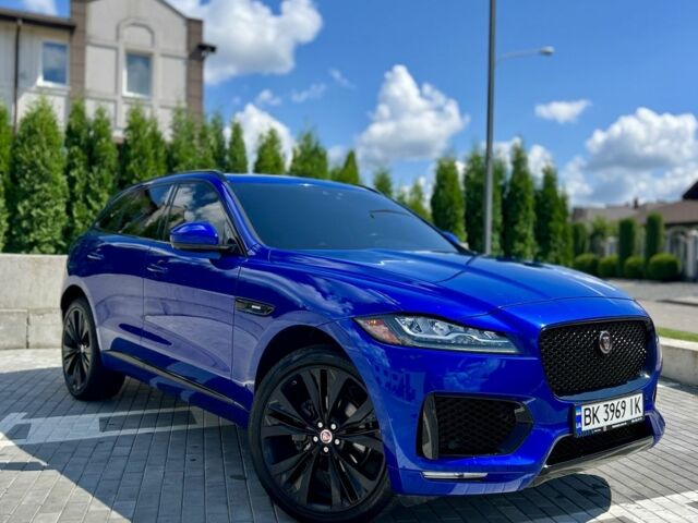 Ягуар Ф-Пейс 2019 у Рівному на Automoto.ua Синій Ягуар Ф-Пейс, об'ємом двигуна 2 л та пробігом 100 тис. км за 23999 $, фото 1 на Automoto.ua