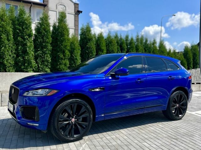 Ягуар Ф-Пейс 2019 у Рівному на Automoto.ua Синій Ягуар Ф-Пейс, об'ємом двигуна 2 л та пробігом 100 тис. км за 23999 $, фото 2 на Automoto.ua