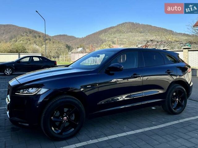 Синий Ягуар Ф-Пейс, объемом двигателя 2 л и пробегом 175 тыс. км за 32500 $, фото 8 на Automoto.ua