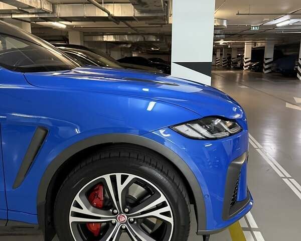 Синій Ягуар Ф-Пейс, об'ємом двигуна 5 л та пробігом 45 тис. км за 75500 $, фото 52 на Automoto.ua