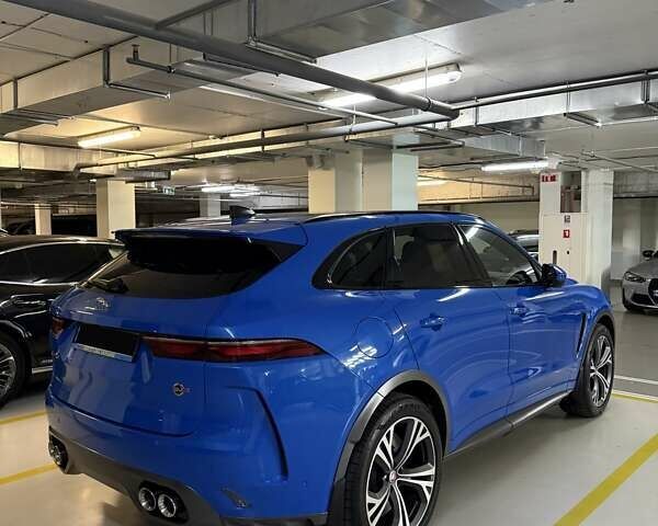 Синій Ягуар Ф-Пейс, об'ємом двигуна 5 л та пробігом 45 тис. км за 75500 $, фото 53 на Automoto.ua