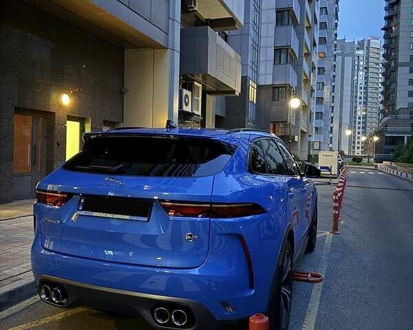 Синій Ягуар Ф-Пейс, об'ємом двигуна 5 л та пробігом 45 тис. км за 75500 $, фото 55 на Automoto.ua