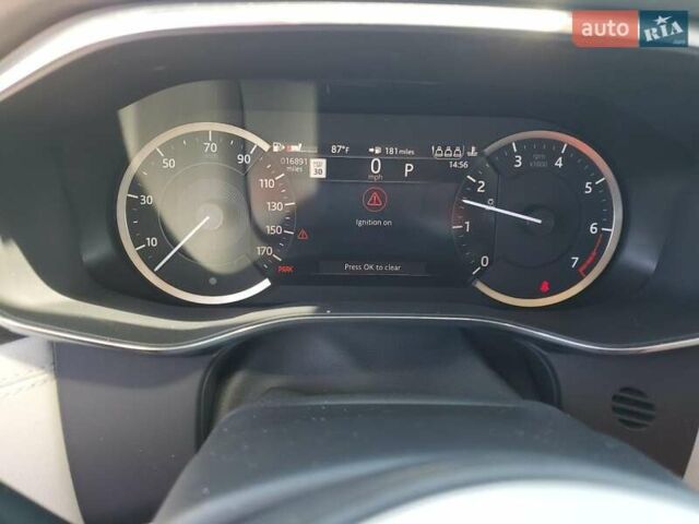 Синий Ягуар Ф-Пейс, объемом двигателя 2 л и пробегом 25 тыс. км за 12050 $, фото 8 на Automoto.ua