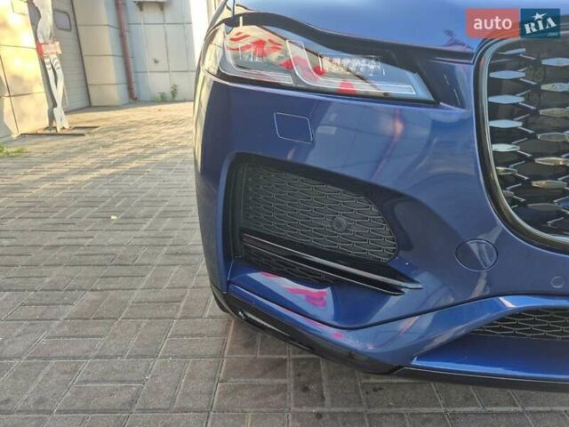 Ягуар Ф-Пейс 2022 в Киеве на Automoto.ua Синий Ягуар Ф-Пейс, объемом двигателя 2 л и пробегом 39 тыс. км за 44500 $, фото 1 на Automoto.ua