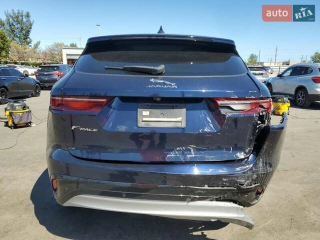 Синий Ягуар Ф-Пейс, объемом двигателя 2 л и пробегом 25 тыс. км за 12050 $, фото 5 на Automoto.ua