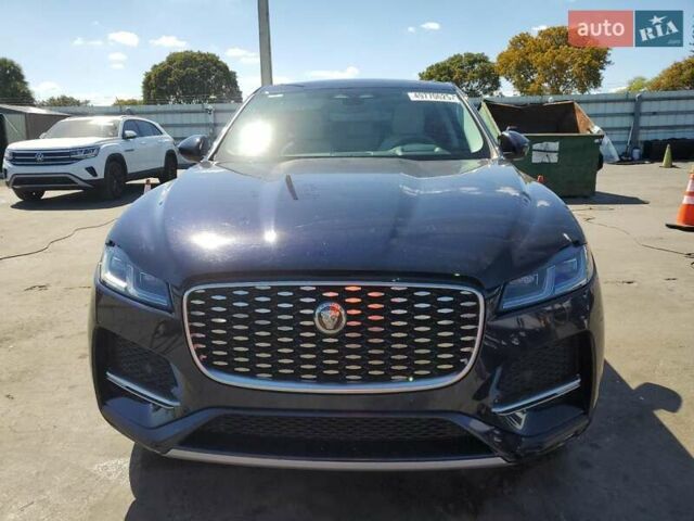 Синий Ягуар Ф-Пейс, объемом двигателя 2 л и пробегом 25 тыс. км за 12050 $, фото 4 на Automoto.ua