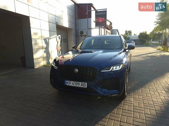 Ягуар Ф-Пейс 2022 в Киеве на Automoto.ua Синий Ягуар Ф-Пейс, объемом двигателя 2 л и пробегом 39 тыс. км за 44500 $, фото 8 на Automoto.ua