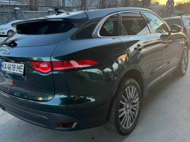 Зелений Ягуар Ф-Пейс, об'ємом двигуна 2 л та пробігом 147 тис. км за 25500 $, фото 7 на Automoto.ua