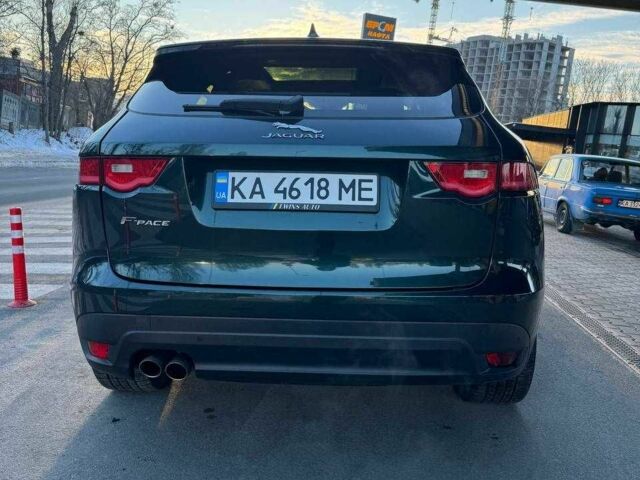 Зелений Ягуар Ф-Пейс, об'ємом двигуна 2 л та пробігом 147 тис. км за 25500 $, фото 9 на Automoto.ua