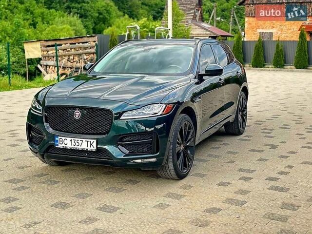 Зелений Ягуар Ф-Пейс, об'ємом двигуна 2 л та пробігом 140 тис. км за 26500 $, фото 3 на Automoto.ua