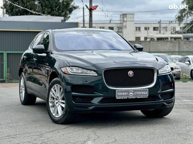 Зеленый Ягуар Ф-Пейс, объемом двигателя 2 л и пробегом 131 тыс. км за 18700 $, фото 6 на Automoto.ua