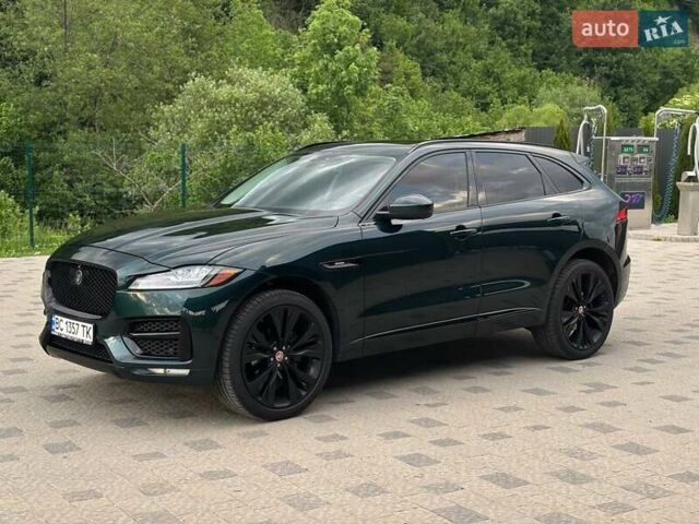 Зелений Ягуар Ф-Пейс, об'ємом двигуна 2 л та пробігом 140 тис. км за 26500 $, фото 5 на Automoto.ua