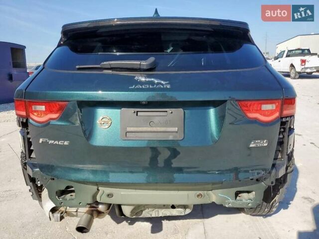 Зеленый Ягуар Ф-Пейс, объемом двигателя 2 л и пробегом 105 тыс. км за 4700 $, фото 5 на Automoto.ua