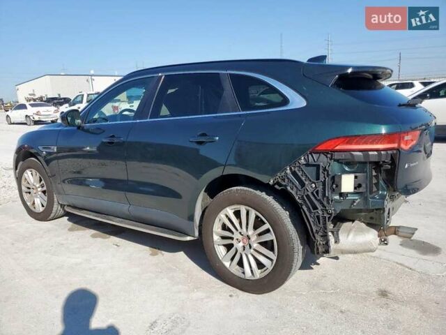 Зеленый Ягуар Ф-Пейс, объемом двигателя 2 л и пробегом 105 тыс. км за 4700 $, фото 1 на Automoto.ua