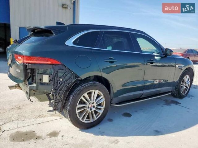 Зеленый Ягуар Ф-Пейс, объемом двигателя 2 л и пробегом 105 тыс. км за 4700 $, фото 2 на Automoto.ua