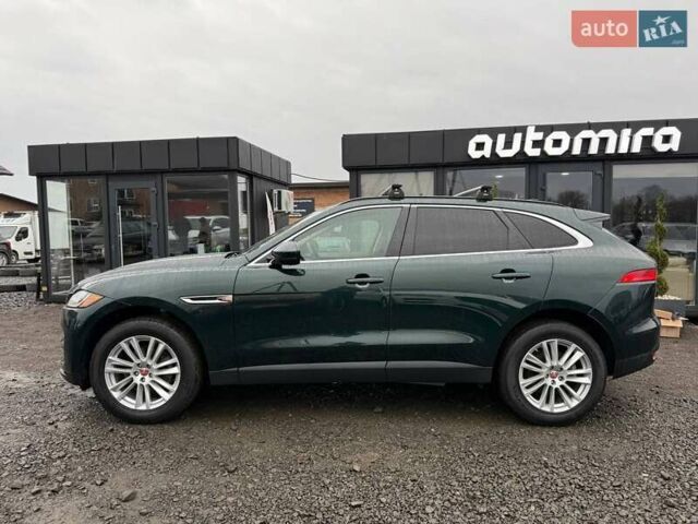 Зелений Ягуар Ф-Пейс, об'ємом двигуна 2 л та пробігом 101 тис. км за 18500 $, фото 3 на Automoto.ua
