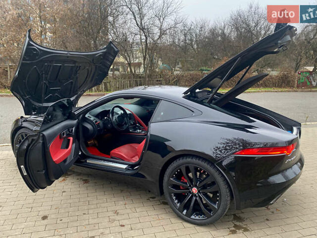 Черный Ягуар Ф-Тайп, объемом двигателя 3 л и пробегом 75 тыс. км за 33300 $, фото 7 на Automoto.ua