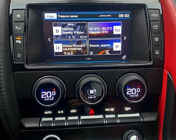 Черный Ягуар Ф-Тайп, объемом двигателя 3 л и пробегом 75 тыс. км за 33300 $, фото 17 на Automoto.ua