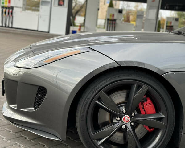 Серый Ягуар Ф-Тайп, объемом двигателя 5 л и пробегом 34 тыс. км за 47500 $, фото 15 на Automoto.ua