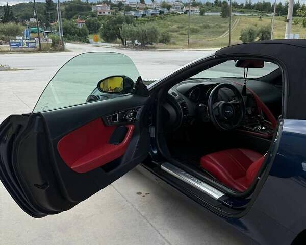Синій Ягуар Ф-Тайп, об'ємом двигуна 3 л та пробігом 41 тис. км за 53083 $, фото 25 на Automoto.ua