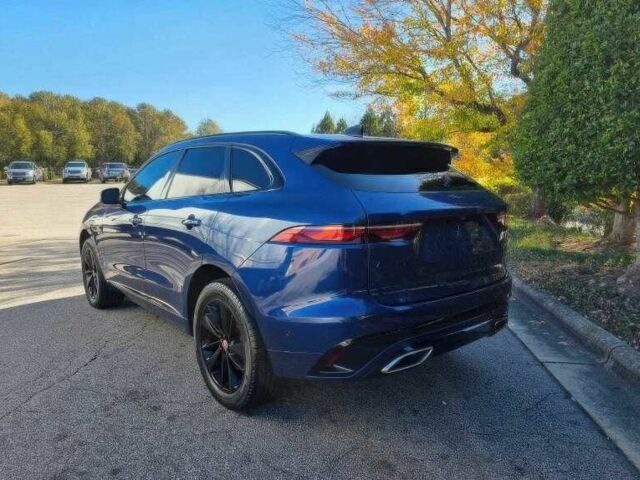 Синий Ягуар Ф-Тайп, объемом двигателя 3 л и пробегом 45 тыс. км за 15200 $, фото 4 на Automoto.ua