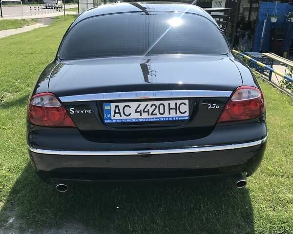 Чорний Ягуар S-Type, об'ємом двигуна 2.7 л та пробігом 296 тис. км за 7400 $, фото 4 на Automoto.ua