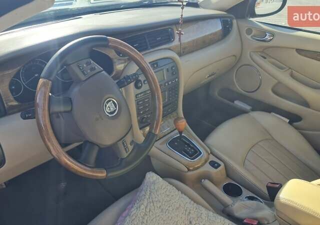 Синий Ягуар Х-Тайп, объемом двигателя 3 л и пробегом 156 тыс. км за 6000 $, фото 9 на Automoto.ua