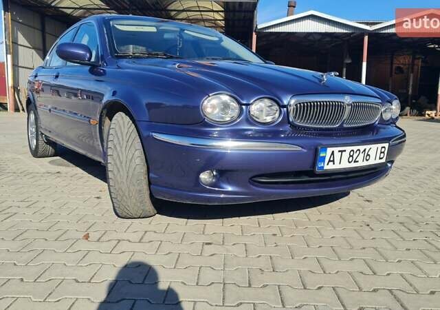 Синий Ягуар Х-Тайп, объемом двигателя 3 л и пробегом 156 тыс. км за 6000 $, фото 2 на Automoto.ua