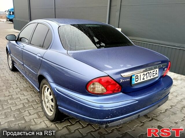 Синий Ягуар Х-Тайп, объемом двигателя 2 л и пробегом 238 тыс. км за 5700 $, фото 3 на Automoto.ua