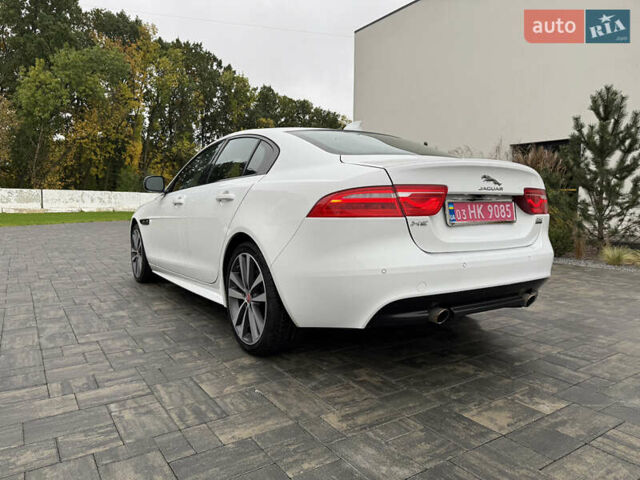 Ягуар XE 2019 в Луцке на Automoto.ua Белый Ягуар XE, объемом двигателя 2 л и пробегом 190 тыс. км за 16900 $, фото 9 на Automoto.ua