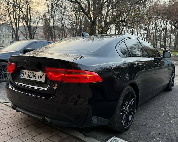 Черный Ягуар XE, объемом двигателя 2 л и пробегом 134 тыс. км за 14900 $, фото 11 на Automoto.ua