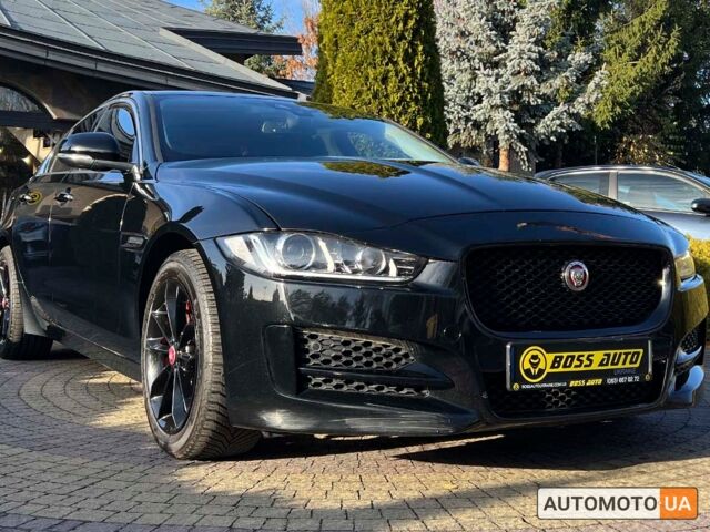 Черный Ягуар XE, объемом двигателя 2 л и пробегом 132 тыс. км за 16500 $, фото 8 на Automoto.ua