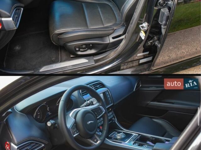 Черный Ягуар XE, объемом двигателя 2 л и пробегом 191 тыс. км за 13999 $, фото 3 на Automoto.ua