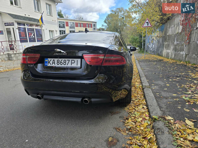 Черный Ягуар XE, объемом двигателя 2 л и пробегом 107 тыс. км за 18800 $, фото 10 на Automoto.ua