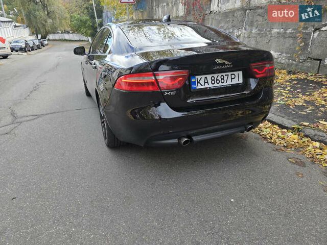 Черный Ягуар XE, объемом двигателя 2 л и пробегом 107 тыс. км за 18800 $, фото 7 на Automoto.ua