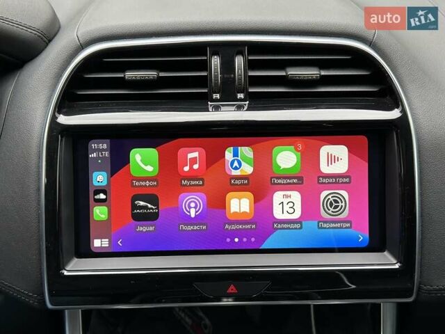 Серый Ягуар XE, объемом двигателя 2 л и пробегом 95 тыс. км за 21500 $, фото 30 на Automoto.ua