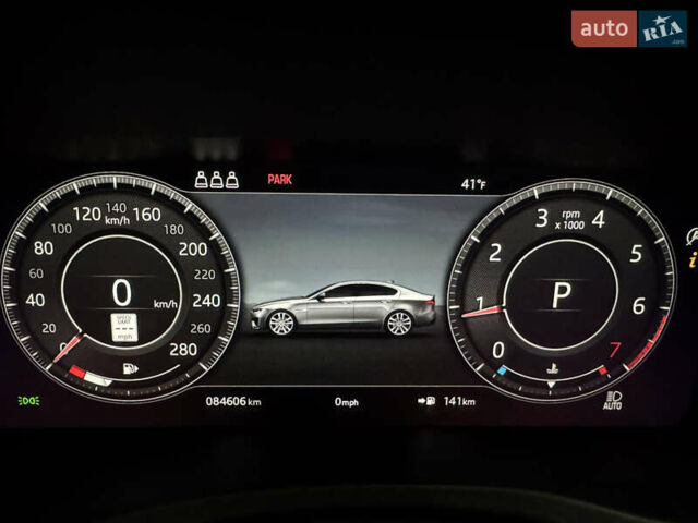 Серый Ягуар XE, объемом двигателя 2 л и пробегом 85 тыс. км за 21300 $, фото 19 на Automoto.ua