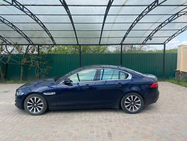 Синий Ягуар XE, объемом двигателя 2 л и пробегом 158 тыс. км за 17000 $, фото 22 на Automoto.ua