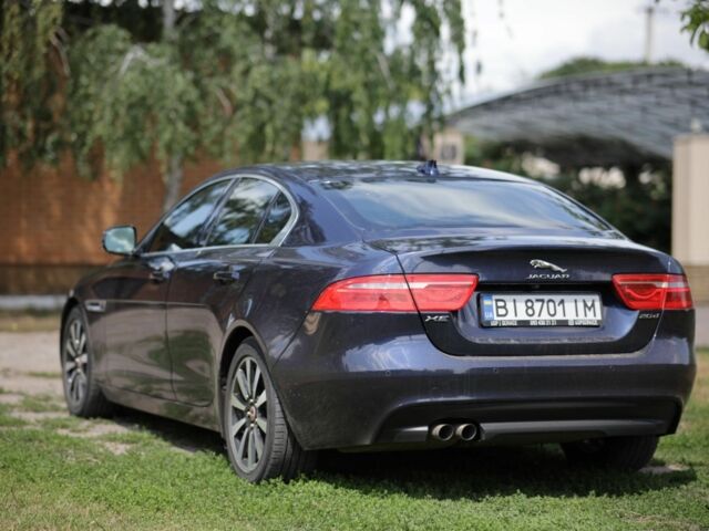 Синий Ягуар XE, объемом двигателя 2 л и пробегом 158 тыс. км за 17000 $, фото 14 на Automoto.ua