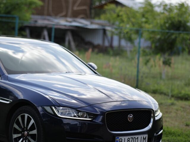Синий Ягуар XE, объемом двигателя 2 л и пробегом 158 тыс. км за 17000 $, фото 15 на Automoto.ua