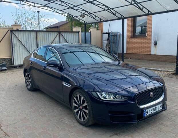 Синий Ягуар XE, объемом двигателя 2 л и пробегом 158 тыс. км за 17000 $, фото 21 на Automoto.ua